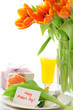 Mother's day table with gift card