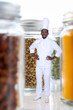 Jars Of Herbs And Spices