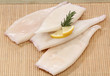 Raw squid tubes with lemon and rosemary Raw squid tubes with lemon and rosemary