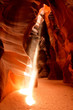 Sunlight beam at Antelope Canyon