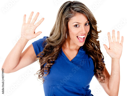 Photo: Surprised woman Surprised woman