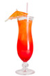 sunrise Cocktail isolated