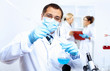Scientists in laboratory