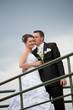 young wedding couple
