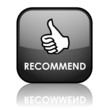 "RECOMMEND" Web Button (like share comment vote internet)