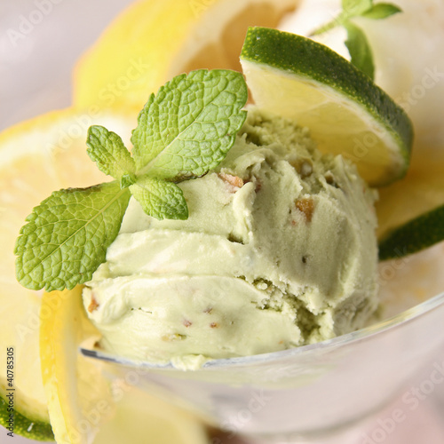 Photo: pistachio ice cream pistachio ice cream