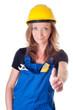 Handwerkerin - Arneiterin - worker