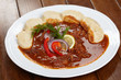 meat with sauce