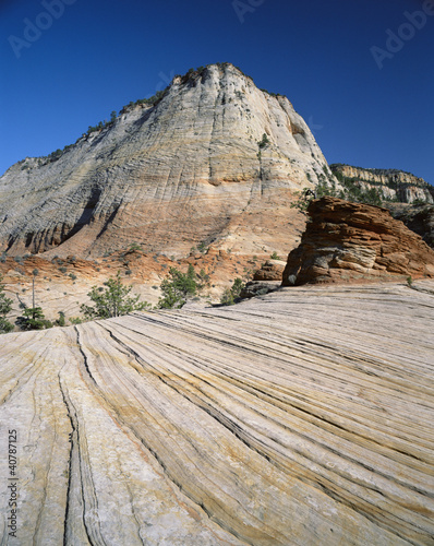 Photo: Rock formations on mountain Rock formations on mountain