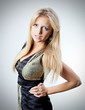 Portrait of beautiful young woman Portrait of beautiful young woman