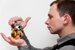 Foto: thinking about money thinking about money