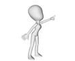 3d woman