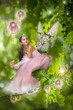 Little fairy in the wood