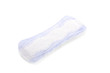 Photo: purple pantyliner isolated on white background purple pantyliner isolated on white background