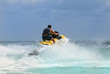 man drive on the jetski