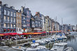 Le Vieux Bassin et le quai Saint Catherine à Honfleur