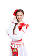 Photo: girl in traditional clothes girl in traditional clothes