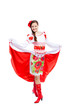 Photo: girl in traditional clothes girl in traditional clothes
