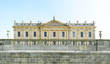 Chatsworth House and balustrade