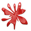 red splash