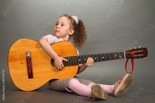 Photo: the little girl the little girl