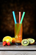 Erfrischungstee mit Bubbles