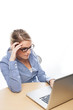 Stressvolle Arbeit