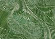 Cachemire vert moderne.