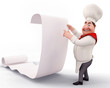 Chef with a huge bill