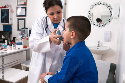 Photo: Asthma treatment Asthma treatment