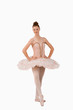 Posing ballerina Posing ballerina
