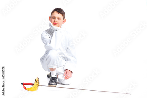Photo: Little fencer Little fencer