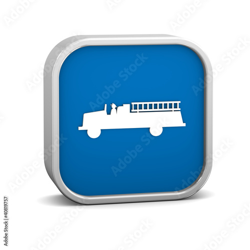 Illustration: Firetruck sign Firetruck sign