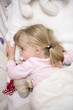 Girl in bed