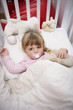 Girl in bed