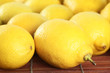 A few lemons on the table A few lemons on the table