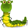green worm