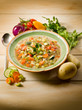 soup vegetable with ingredients soup vegetable with ingredients