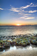 Crépuscule sur littoral réunionnais Crépuscule sur littoral réunionnais