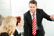 Business - presentation within a team