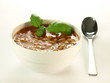 Beans with sauce, isolated Beans with sauce, isolated