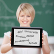 abitur, studium, job