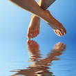 Wasser und Füße