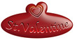 St. Valentine button St. Valentine button