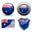 Australia icons