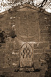 ancient tomb in Templemichael graveyard
