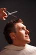 Barber and client