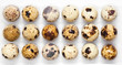 quail eggs in their plastic packaging quail eggs in their plastic packaging