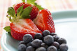 Berries on a plate
