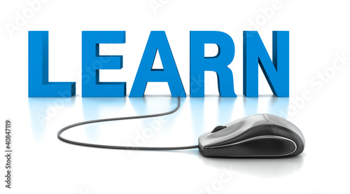 Illustration: 3D Word Learn with Computer Mouse 3D Word Learn with Computer Mouse
